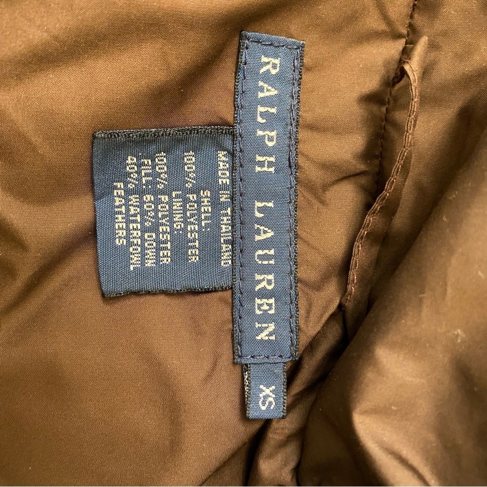 Ralph Lauren down puffer vest - Picture 2 of 2
